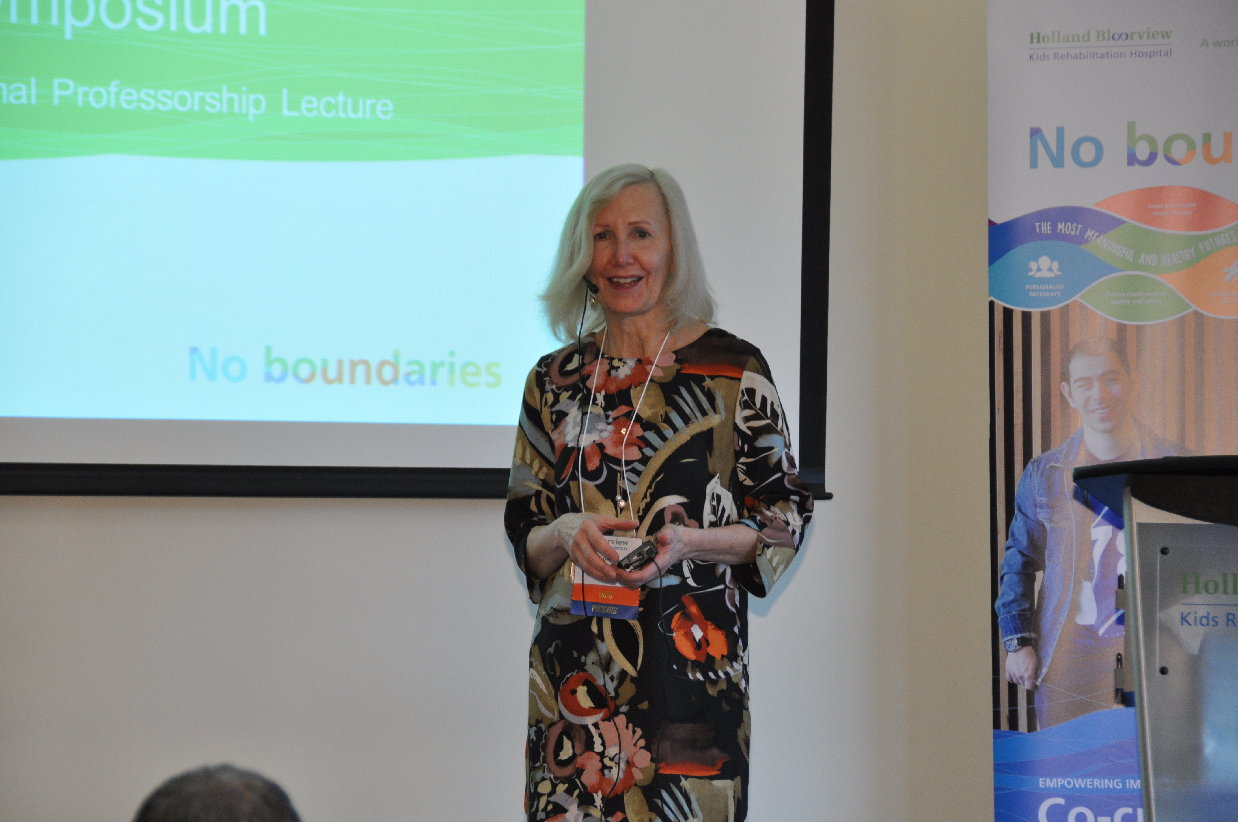 Dr. Roberta Woodgate gives Mickey Milner International Professorship Lecture Keynote