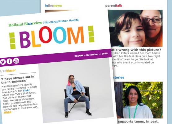 Cover of newsletter