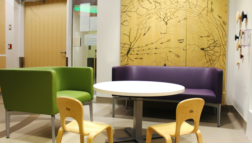 Photo of the waiting room.
